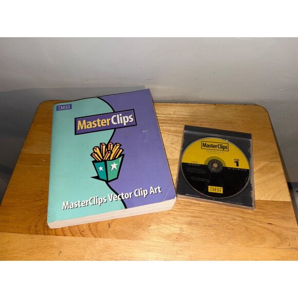 MasterClips Vector Clip Art Book & CD 1 By IMSI - Picture 1 of 7